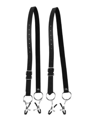 Labia Spreader with Clamps - Black