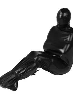 Body Bag with Nylon Straps - Black