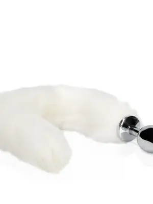Fox Tail with Metal Butt Plug