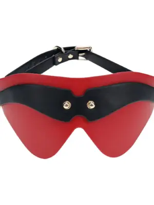 Milan Collection - Blindfold - Black/Red