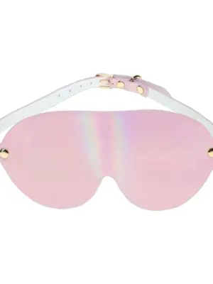 Opaska na Oczy Bonded Leather Pink