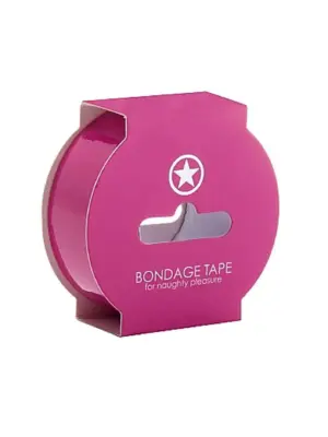ffNon Sticky Bondage Tape - 17,5 Meter - Pink