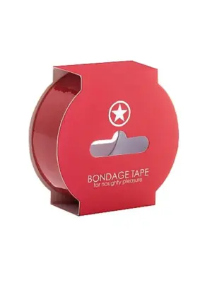Non Sticky Bondage Tape - 17,5 Meter - Red