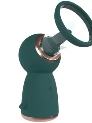 Exquisite - Rechargeable Vulva and Breast Pump - Forest Green