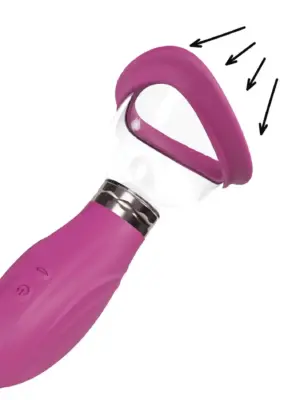 Delightful - Rechargeable Vulva and Breast Pump - Pink