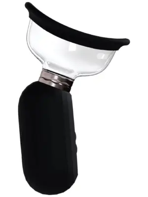 Dazzling - Rechargeable Vulva and Breast Pump - Black