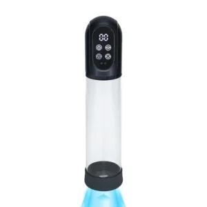 Engage - Automatic Waterproof Penis Pump and Masturbator - Gun Metal