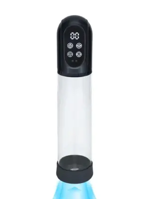 Engage - Automatic Waterproof Penis Pump and Masturbator - Gun Metal