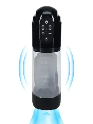 TechnoThrust - Automatic Waterproof Masturbator Pump - Black