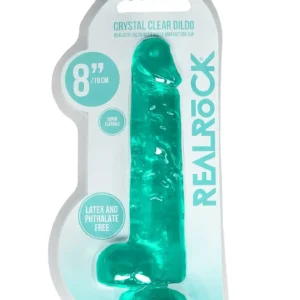 Realistic Dildo with Balls - 8""""/ 21 cm