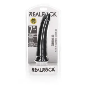 Slim Realistic Dildo with Suction Cup - 7""""/ 18 cm