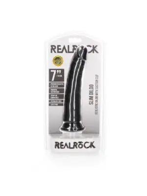 Slim Realistic Dildo with Suction Cup - 7""""/ 18 cm