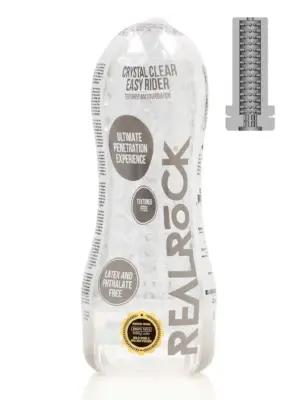 Easy Rider - Textured Masturbator - Transparent