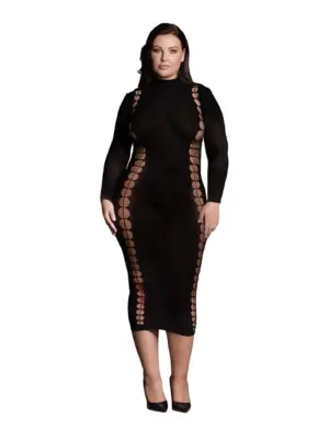 Carme XI - Dress with Turtleneck - Plus Size