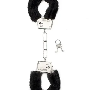 Furry Handcuffs - Black