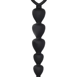 Silicone Anal Beads - Black
