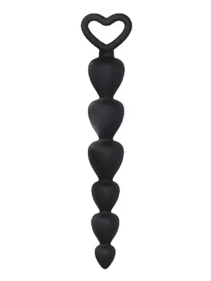 Silicone Anal Beads - Black