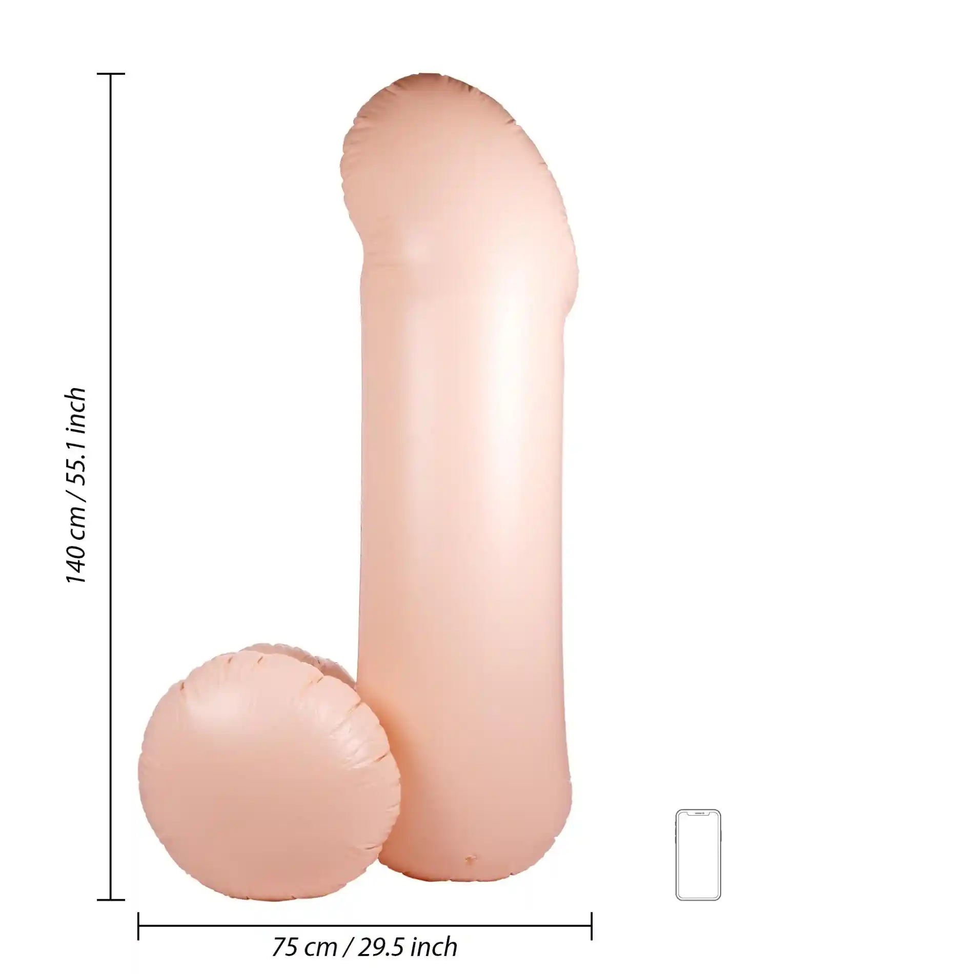 Blow-up Dick - 55'/ 140 cm - obrazek 9