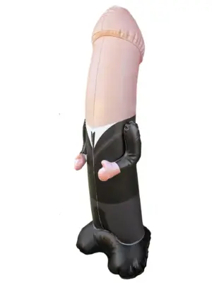 Inflatable Groom Bop Bag - Flesh
