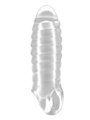 No.36 - Stretchy Thick Penis Extension - Translucent