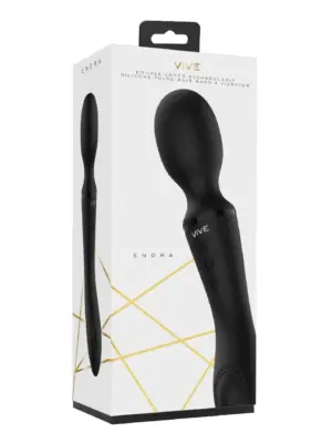 Enora - Wand & Vibrator - Black