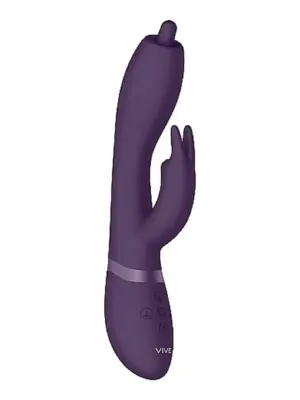 Wibrator Nilo - Pinpoint Rotating G-spot Rabbit - Purple