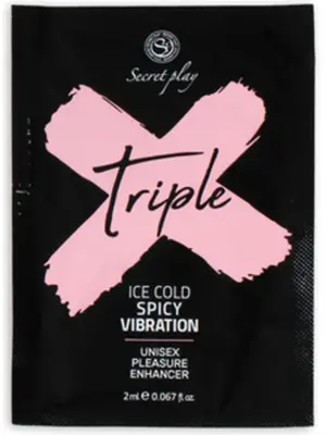 MONODOSIS TRIPLE X - 3 IN 1 UNISEX PLEASURE ENHANCER GEL 2 ML