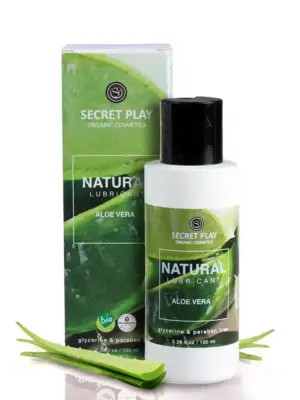 NATURAL LUBRICANT - ALOE VERA - ORGANIC COSMETICS 100 ML
