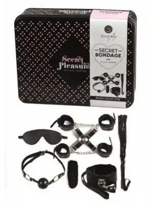 Secret Bondage - Set 8 pcs Black
