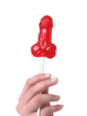 Lizak-Strawberry Penis Lollipop