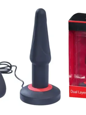MALESATION Dual Layer Silicone Plug Vibe S