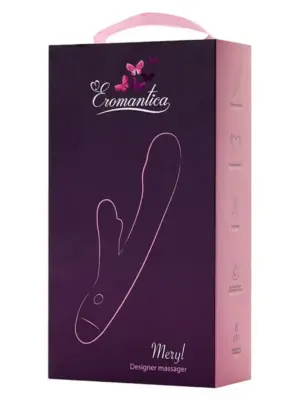 xVibromassager Eromantica MERYL, silicone, pink, 22,5 cm
