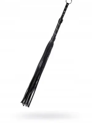 Anonymo flogger, PU leather, black, 64 cm