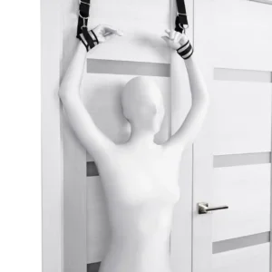 Anonymo hand clamps, polyester, silver, 23 cm