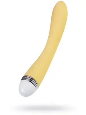 Vibrator Flovetta by Toyfa Calla, silicone, yellow, 22 cm