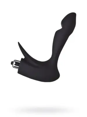 EROTIST First prostate stimulator, silicone, black, 14.4 cm