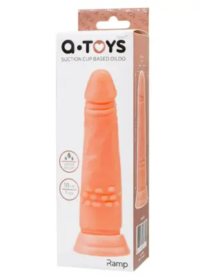 A-TOYS, Realistic Dildo, TPE, Flesh, 16.8 cm