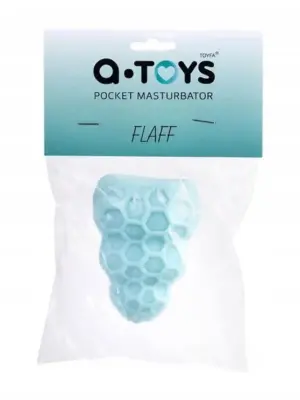 Masturbator TOYFA A-Toys, ass, blue color, 14 cm