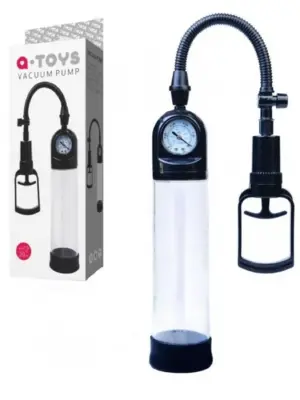 A-TOYS, Penis Pump, Clear, 20 cm