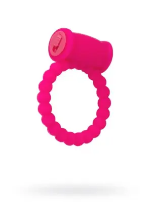 A-TOYS, Penis VibroRing, Silicone, Pink, O3.5 cm