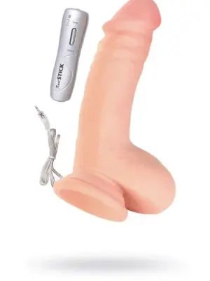RealStick Elite, Gerard vibrator, TPR, flesh, 18,5 cm