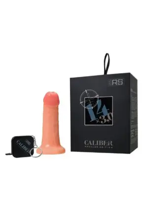Realistic dildo Caliber 14/3 , PVC, flesh,  length 14cm, diameter 3cm