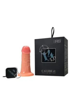 Realistic dildo Caliber 14/4 , PVC, flesh,  length 14cm, diameter 4cm