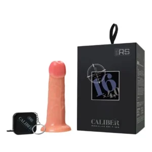Realistic dildo Caliber 16/4 , PVC, flesh, length 16cm, diameter 4cm