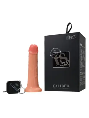 Realistic dildo Caliber 18/3 , PVC, flesh,  length 18cm, diameter 3cm