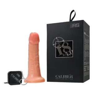 Realistic dildo Caliber 18/4 , PVC, flesh, length 18cm, diameter 4cm