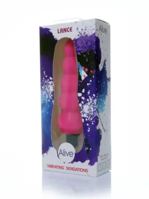 Plug/vibr-Wibrator - Lance.Plug.Vibrator.Medical Silc.Pink