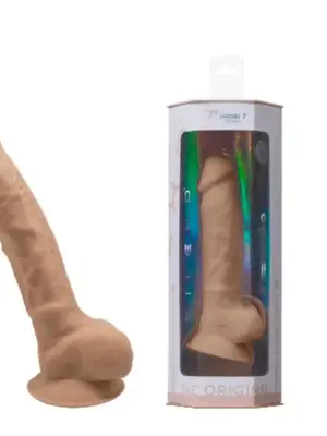 Dildo-SD.Model 1 (7") Flesh Silikon Silexpan