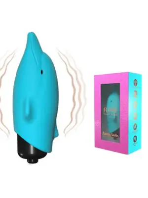 Stymulator-Wibrator - Lastic pocket vibe Dolphin