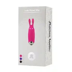 Stymulator-Wibrator - Lastic pocket vibe RabbitPink